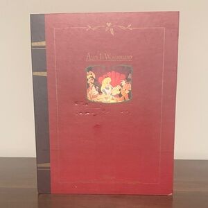 Vintage Disney Alice in Wonderland Storybook Ornament Set